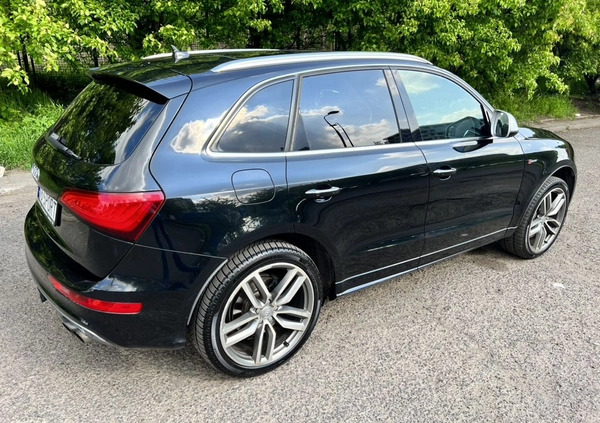 Audi SQ5 cena 124999 przebieg: 130000, rok produkcji 2016 z Warszawa małe 631